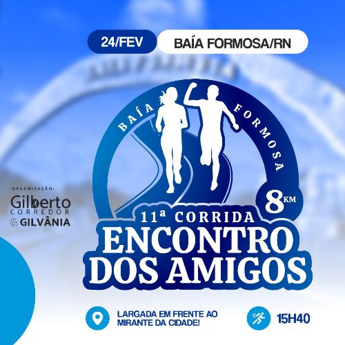 evento: 11ª CORRIDA ENCONTRO ENTRE AMIGOS 